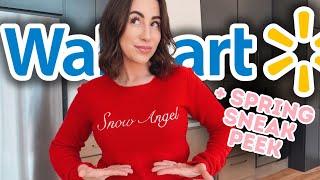 NEW Walmart Try On Clothing Haul with a Spring sneak peek | Winter 2025