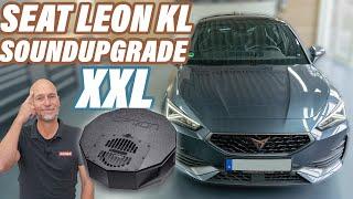 Seat Leon KL Subwoofer einbauen inkl. DSP Soundsystem und Lautsprecher Front + Heck