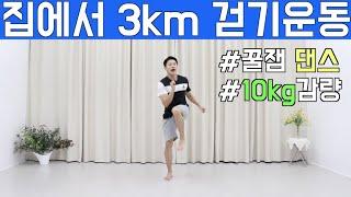 따라하기 쉬운 다이어트 댄스 무조건 살빠지는 3km 걷기운동!!