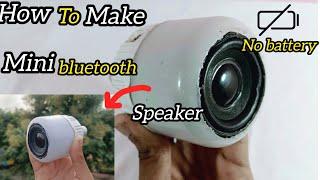 How to make a mini bluetooth speaker at home