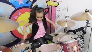 Eduarda Henklein  (6 Years old) - Drummer COVER Slipknot - Psychosocial