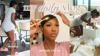 *24 hours* with me... CLEANING + BUILDING + GETTING READY VLOG | Episode 1 | Cait The Great