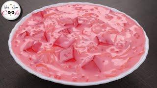 Easy & Tasty Dessert ️ Pink Pearl Dessert by (YES I CAN COOK)