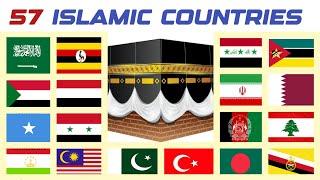 Muslim population in the world  | 57 Islamic countries | info 99