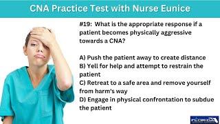 🩺 2024 CNA Practice Exam Questions with Nurse Eunice