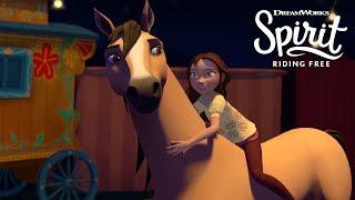 Spirit and Lucky's First Circus Act | SPIRIT RIDING FREE | Netflix