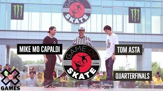 Mike Mo Capaldi vs. Tom Asta: GAME OF SKATE QUARTERFINALS | World of X Games