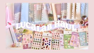 huge lucalab haul // korean stationery 