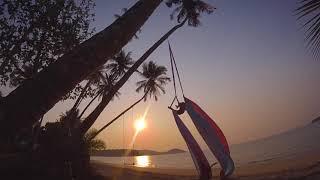 Aerial Silks by the sea.