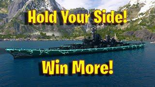 Another Great Example of What Happens When You Hold Your Side in World of Warships Legends!