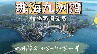 珠海九洲港变豪宅区 精装2.8万-14万一平 珠海豪宅天花板 高端配套 直升机坪 游艇码头 地铁站 码头 一线品牌 不夜城