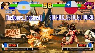 FT5 @kof98: TheDoors_(retired) (AR) vs ENCHILE_ESTA_ELPODER (CL) [KOF 98 Fightcade] Sep 26