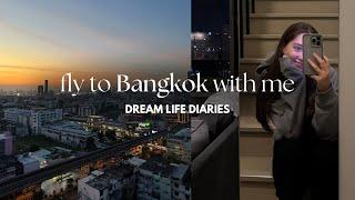 fly to Bangkok with me | why I'm in Thailand, lock-in season & first impressions