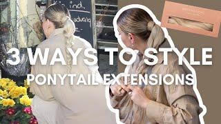 3 ways to style your Ponytail Extensions (tutorial) | Myextensions