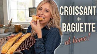 How to make Croissant Baguettes - Two French Breads in One!