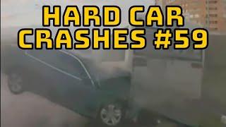 HARD CAR CRASHES | WRECKED CARS | FATAL ACCIDENT | CREEPY CAR CRASHES - COMPILATION  #59