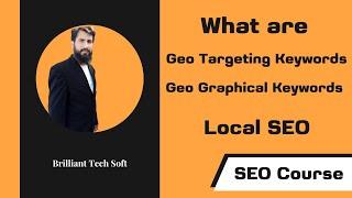 What is Geo Targeting Keyword? | Local SEO keyword research | Learn SEO Course