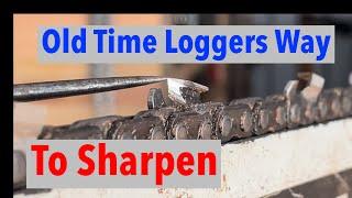 How to Hand File Sharpen Square Ground Chisel Chainsaw Chain