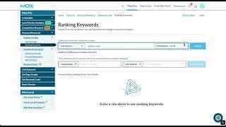 Find Your Page 1 Keyword Rankings in Moz