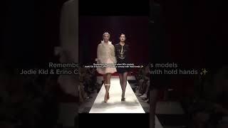 90's models are always hits different #shorts #runway #duo #edit #model #fashion #trending