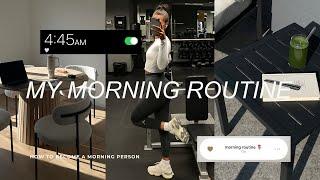 5AM *REALISTIC* MORNING ROUTINE | early morning hacks, healthy habits + staying motivated from home