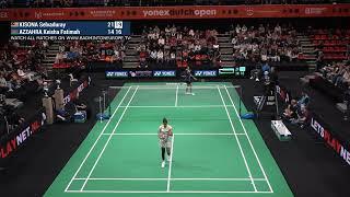 Match point - Kisona Selvaduray vs Keisha Fatimah Azzahra - WS, Final - Dutch Open 2024