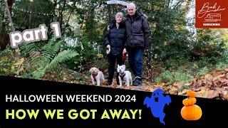 Arriving At Englethwaite Hall CMC Site | Our Dog's HALLOWEEN ESCAPE - Part 1