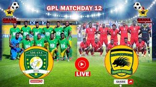 ADUANA STARS vs ASANTE KOTOKO  || GPL MATCH DAY 12 || LIVE