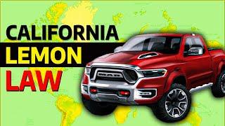 California LEMON LAW (2023 Guide) | Claim Lemon Law Claim Under California Law