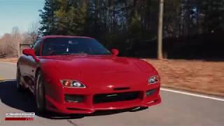 1992 Red Single Turbo JDM FD Efini RX7 From Driver Motorsports