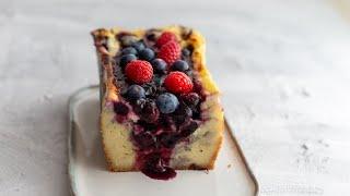 Beeren-Griesskuchen