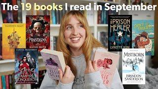 The 19+ books I read in September  September reading wrap up