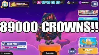 I REACHED 89000 CROWNS IN FALL GUYS