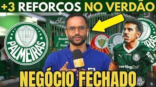 MERCADO AGITADO NO VERDÃO! JOSÉ PAIS TROUXE AS INFORMAÇÕES DO PALMEIRAS.