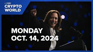 Kamala Harris backs crypto regulatory framework in pitch to Black men: CNBC Crypto World