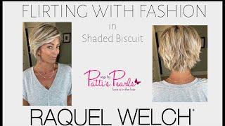 Flirting with Fashion by Raquel Welch in Shaded Biscuit RL19/23SS - WigsByPattisPearls.com