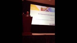 Dr Freeman Hrabowski gives electrifying address to EAGB Ann