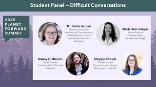 Difficult Conversations | 2025 Planet Forward Summit