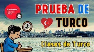 Aprender Turco | Prueba De Turco