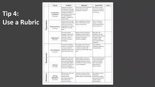 SLU Faculty Workshop: Providing Effective Feedback on Student Writing