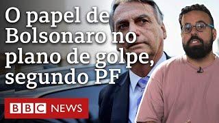 Bolsonaro liderou tentativa de golpe de Estado e sabia de plano para matar Lula, diz PF