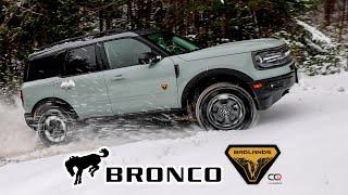 Ford Bronco Sport Badlands: Just fun in the snow!