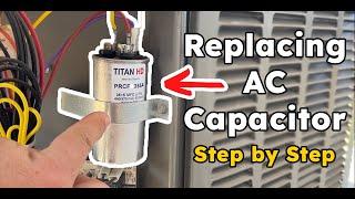 Replacing AC Capacitor - Step by Step | Yarbrough & Sons Heating, Cooling & Plumbing