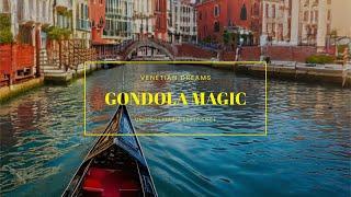 Enchanting Gondola Ride in Venice: Iconic Views from San Marco Basin.