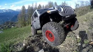 Axial SCX6 Jeep JLU Wrangler 4WD Rock Crawler