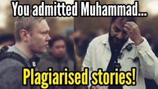 Adnan Rashid admits Qur'an borrowed from earlier stories| Chris ft. Steve E | Speakers Corner debate