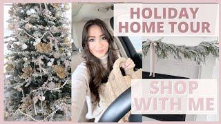 Walmart Shop with Me + Holiday Home Decor Tour