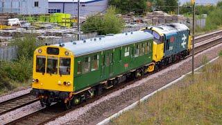 37418 'An Comunn Gaidhealach' led by Inspection Saloon 'Caroline' :Derby RCT–Sunderland Burdon Dock