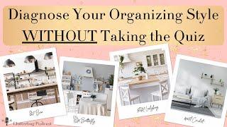 How to Diagnose Someone's Organizing Style WITHOUT the Quiz