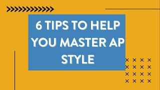 JPR Insider | 6 Tips to Help You Master AP Style